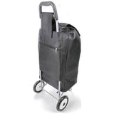 Argos 2 Wheel Folding Black Shopping Trolley, 82 Litre Capacity- Buy online at McGrocer