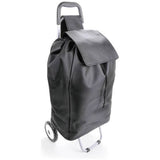 black 2 wheel folding shopping trolley 82L (British brand)