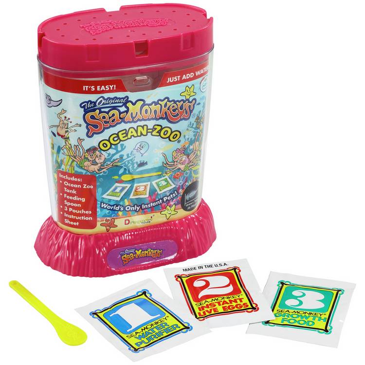 Original Sea Monkeys Ocean Zoo kit, UK version