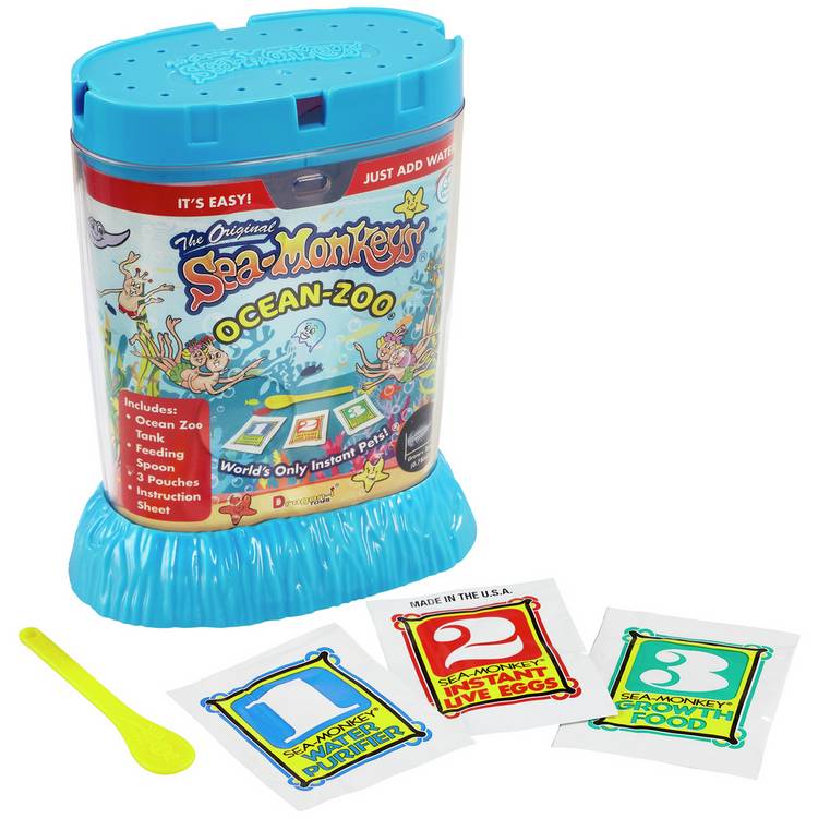Original Sea Monkeys Ocean Zoo kit, UK version
