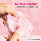 Brushworks silicone face and body cleansing brush (British brand)