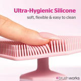 Brushworks silicone face and body cleansing brush (British brand)