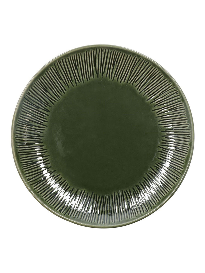 Mikasa Green Jardin side plates set of 4 21cm (British brand)