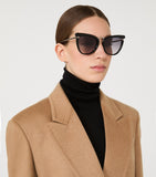 Max Mara acetate butterfly sunglasses, imported from the UK