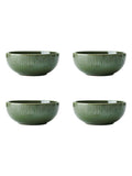Mikasa Green Jardin cereal bowls set of 4, imported from the UK