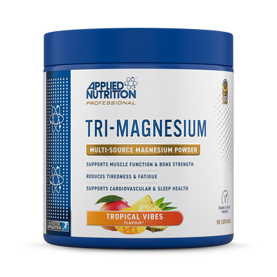 Holland & Barrett Applied Nutrition Tri-Magnesium Powder Tropical Vibes Food Supplement 200g- Buy online at McGrocer