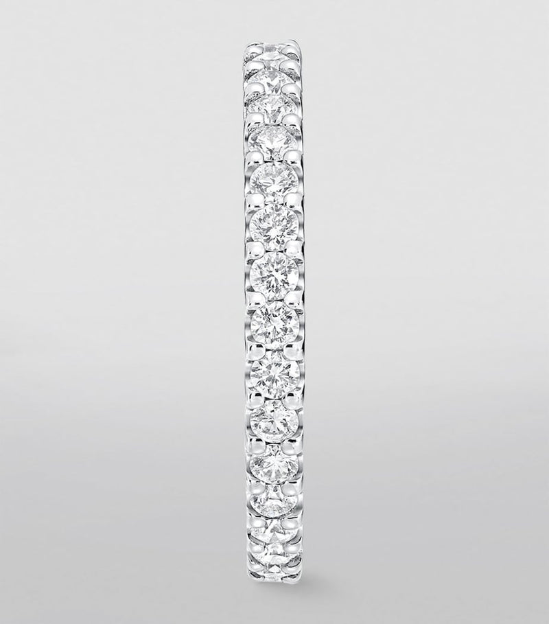Graff white gold diamond eternity ring, UK version