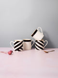 Mikasa Luxe Deco Fine China Mug Set 4, imported from the UK