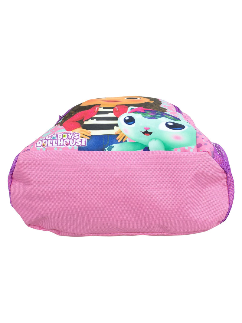 Gabby's Dollhouse pink backpack with adjustable straps (British brand)