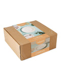 Mikasa White Cranborne stoneware dinner plates 27cm diameter, imported from the UK