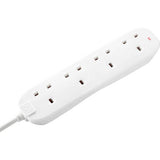 Masterplug 4 socket extension lead 10m, imported from the UK