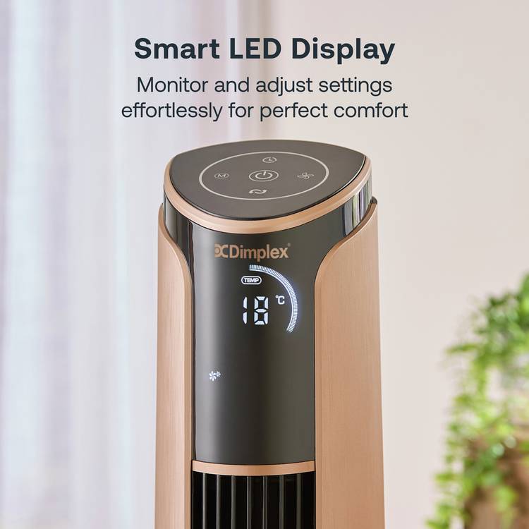 Dimplex copper cooling tower fan 107cm - British product