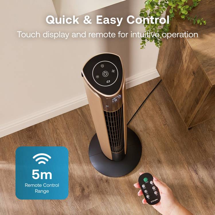 Dimplex copper cooling tower fan 107cm - British product