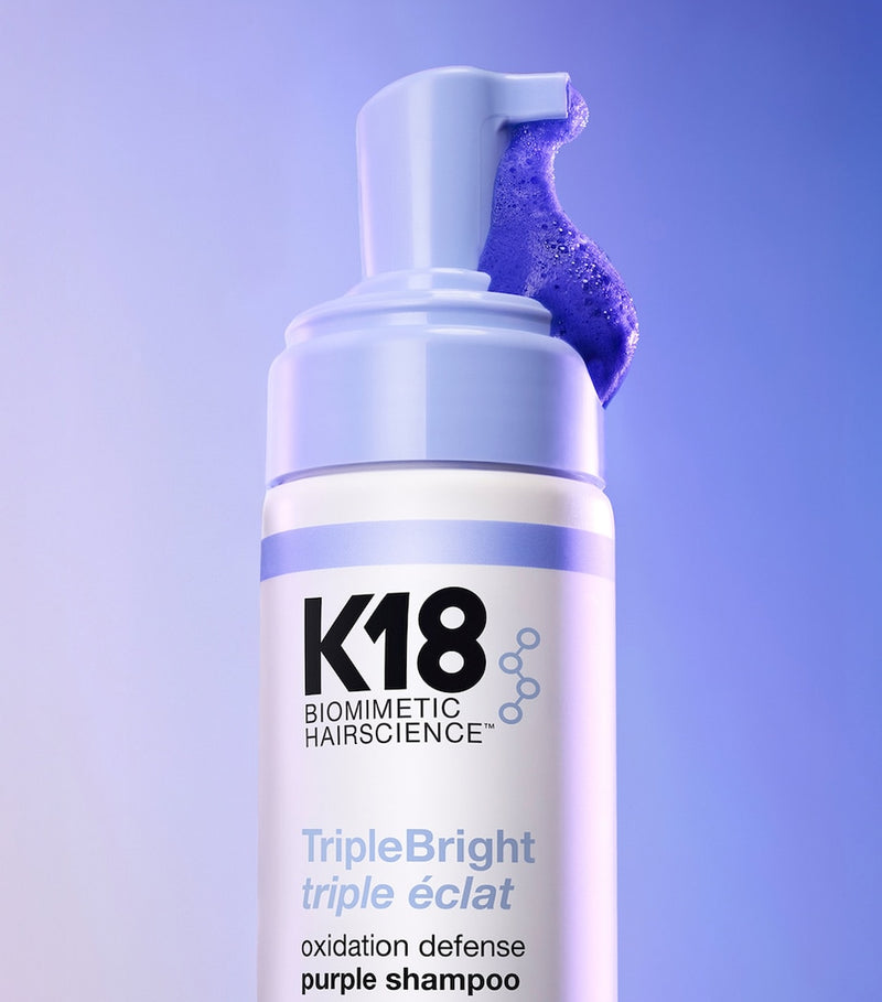 K18 TripleBright Defence purple shampoo 125ml - British product
