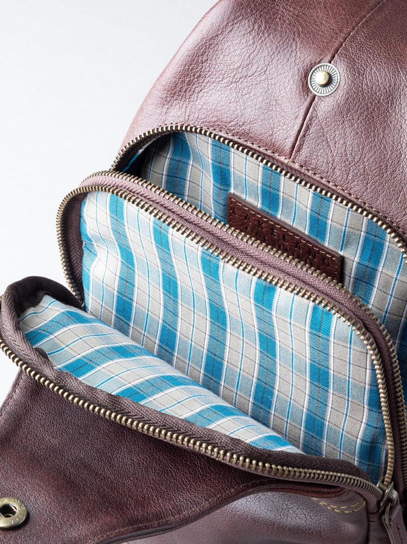 Lakeland Leather brown Keswick sling bag, UK version