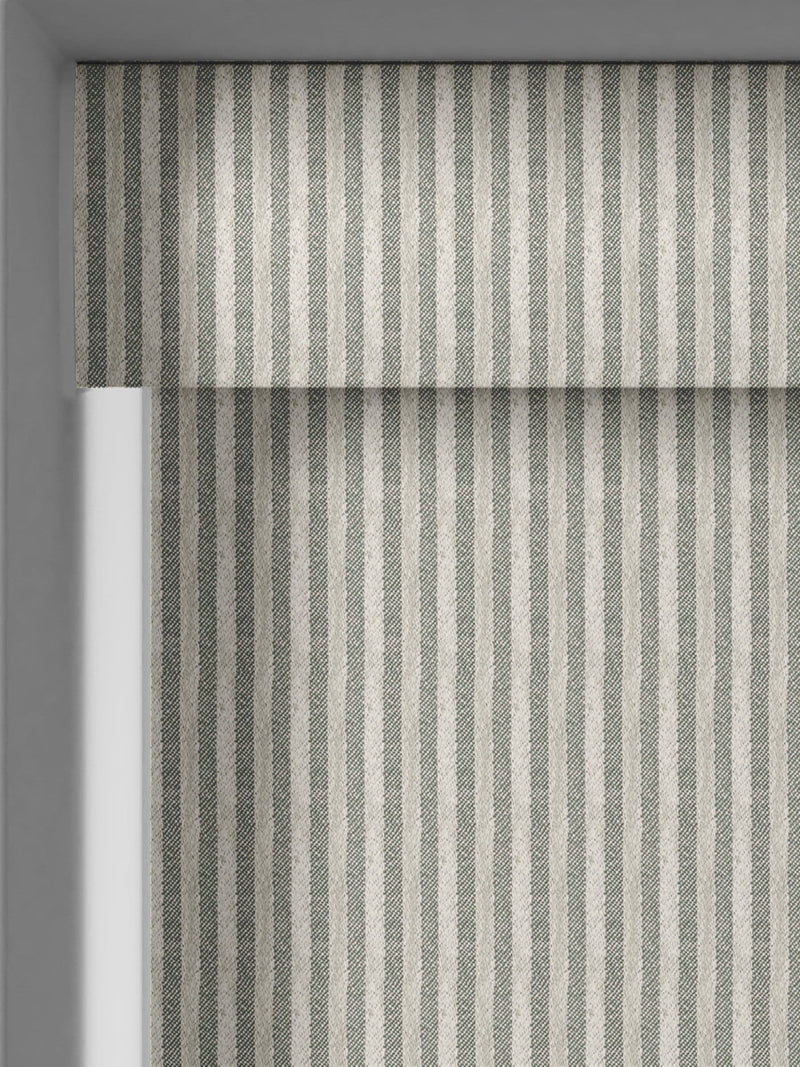 Emily Bond roller blinds Pebble Oscar Stripe - British product