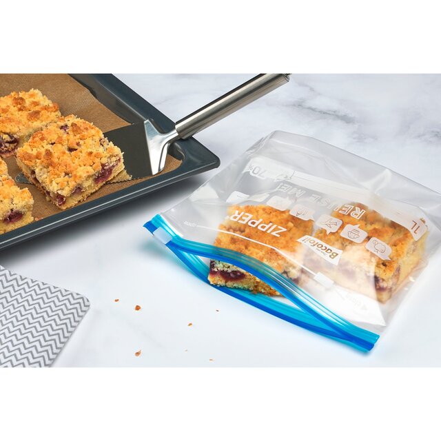 Bacofoil Small All Purpose Zipper Freezer Bags 15 per pack - McGrocer