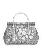 Dolce&Gabbana Marlene embroidered top-handle bag with rhinestones - British product