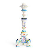Harrods Vibrant Turkish-Inspired Candlestick Holder 39cm Height- Buy online at McGrocer
