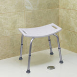 Aidapt shower stool with non-slip feet, imported from the UK