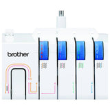 Brother 734Ds overlocker sewing machine with accessories - British product
