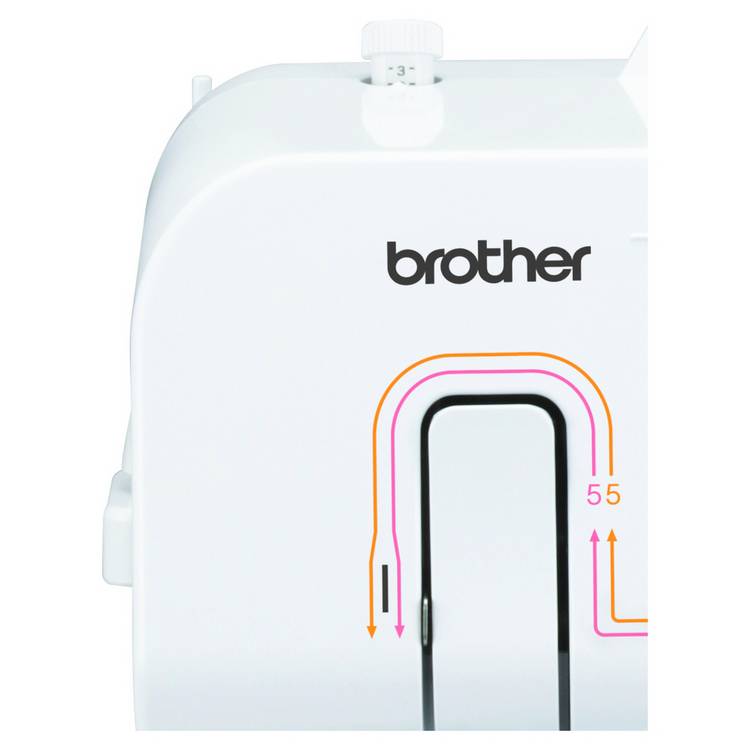 Brother 734Ds overlocker sewing machine with accessories - British product