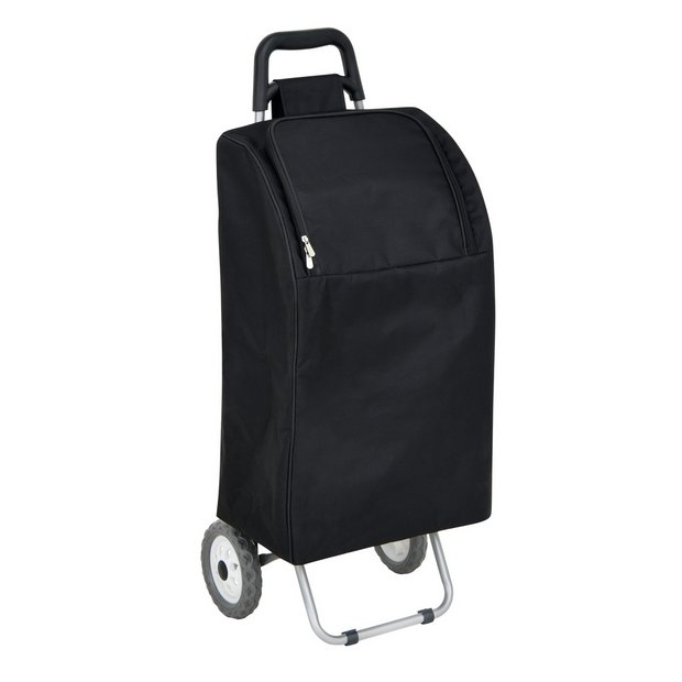 Folding insulated shopping trolley with two wheels, imported from the UK