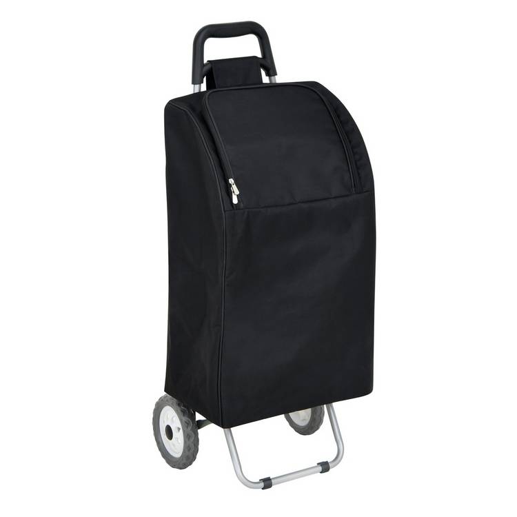 Folding insulated shopping trolley with two wheels, imported from the UK