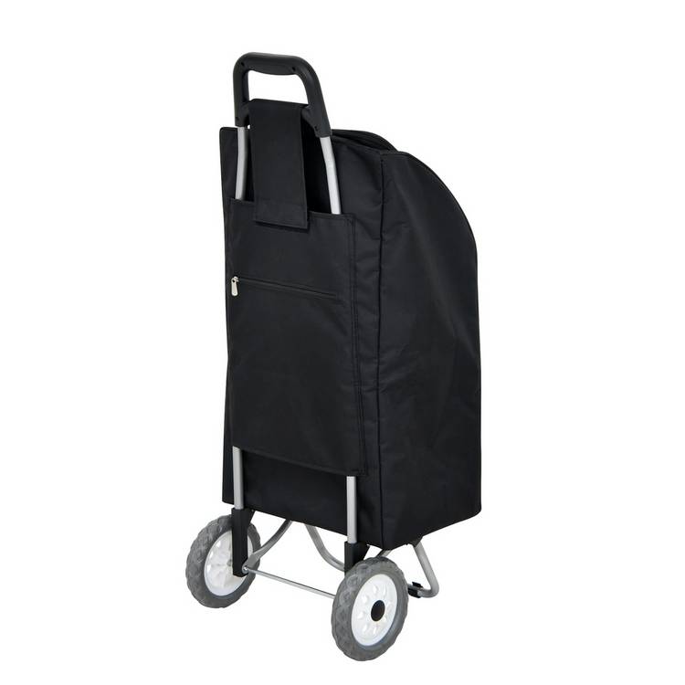 Folding insulated shopping trolley with two wheels, imported from the UK