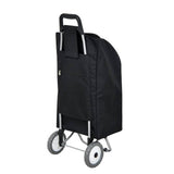 Folding insulated shopping trolley with two wheels, imported from the UK