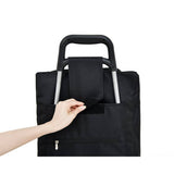 Folding insulated shopping trolley with two wheels, imported from the UK