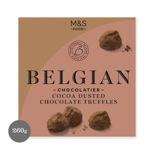 M&S Belgian Cocoa Dusted Chocolate Truffles 260g