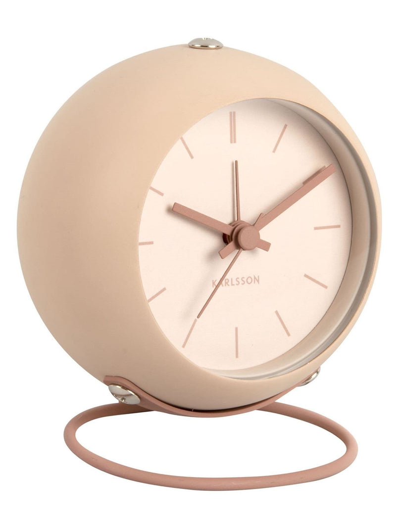 Karlsson brown globe alarm clock 40cm - British product