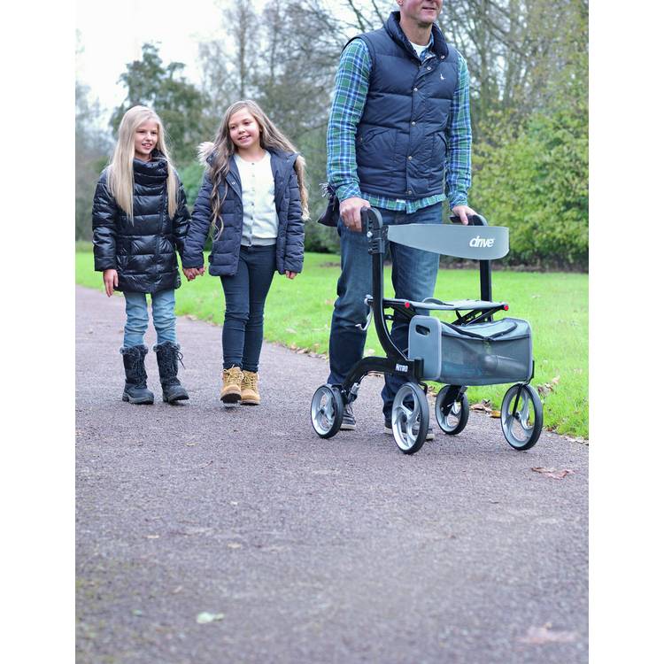 Drive Medical height adjustable folding walking frame - British product