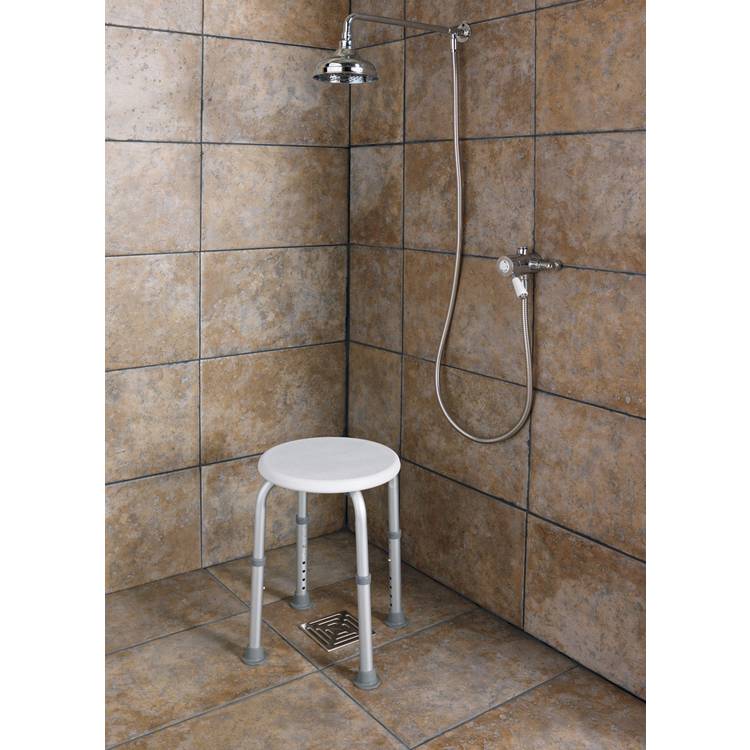 Drive Medical round adjustable shower stool - British product