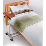 Drive Medical Deluxe overbed table with adjustable height, imported from the UK