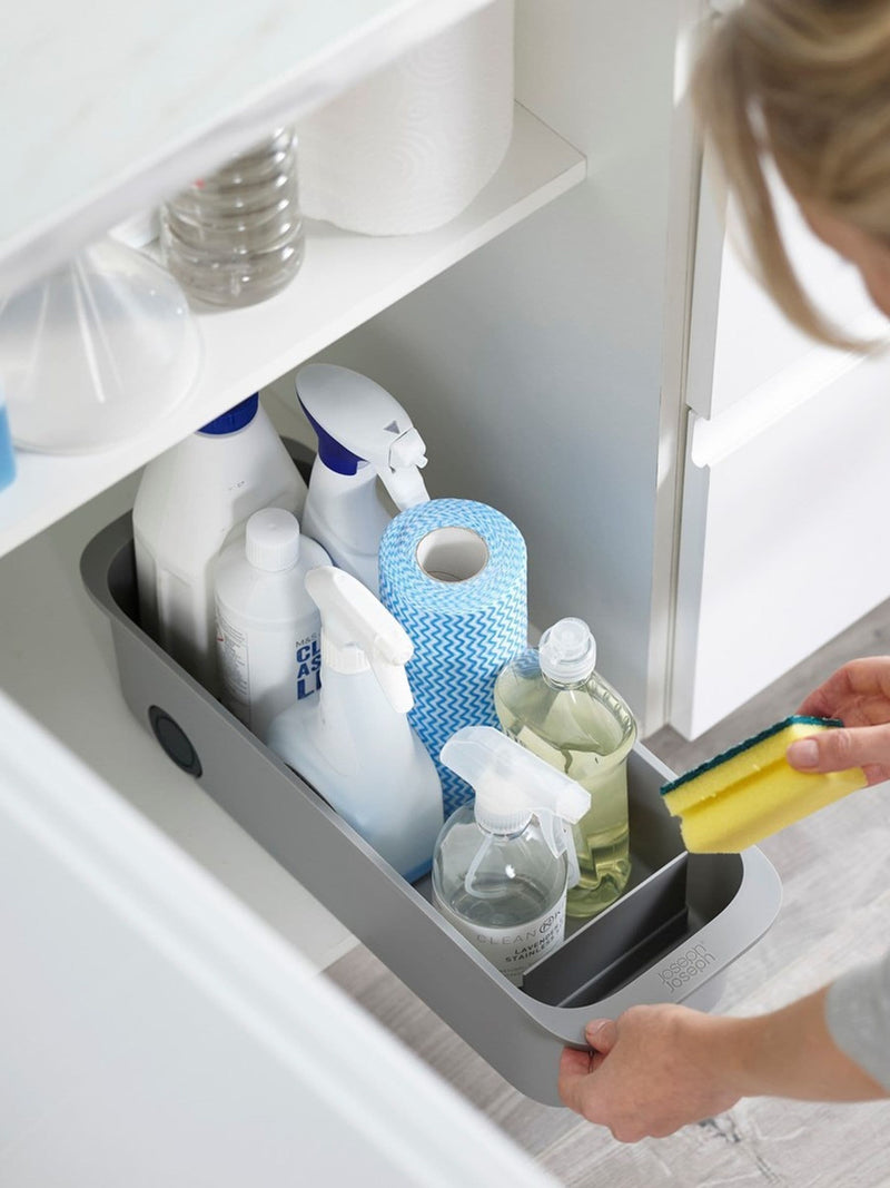 Joseph Joseph grey CupboardStore storage caddy, UK version