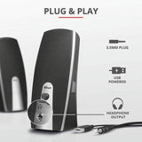 Trust Mila 2.0 PC Speaker Set, imported from the UK