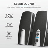 Trust Mila 2.0 PC Speaker Set, imported from the UK