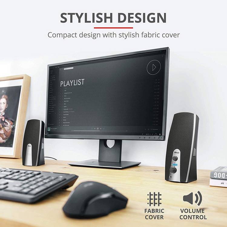 Trust Mila 2.0 PC Speaker Set, imported from the UK