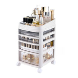 Superdrug Livingandhome Removable Cosmetic Organizer Drawers White Storage Unit 28.2cm W x 34cm D x 49cm H- Buy online at McGrocer