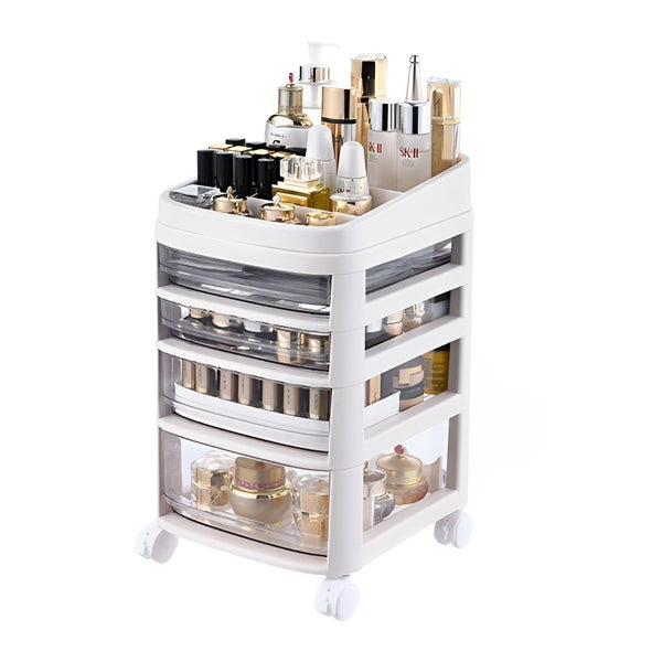 Livingandhome Removable Cosmetic Organizer with Drawers, imported from the UK
