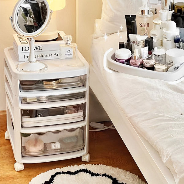 Livingandhome Removable Cosmetic Organizer with Drawers, imported from the UK