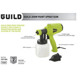 Guild paint spray gun 350W with 800ml tank, imported from the UK