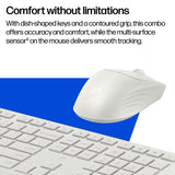HP 490C wireless keyboard and mouse combo white - British product