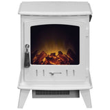 Argos Adam Aviemore 1.8kW Electric Stove - White- Buy online at McGrocer