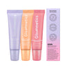 DNR Glossmetics Lip Glaze Kit 3er-Pack - Britisches Produkt