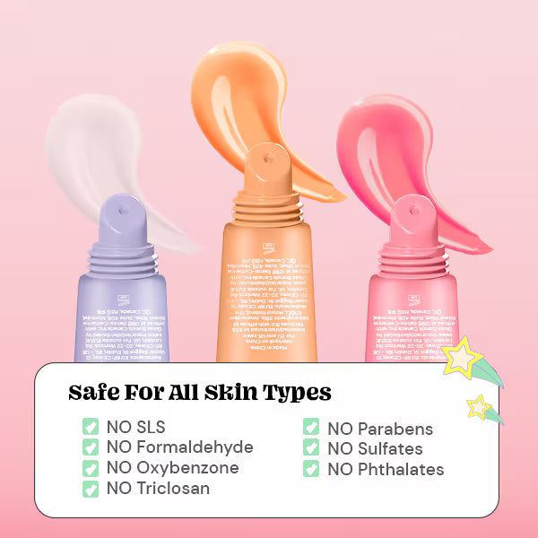 DNR Glossmetics Lip Glaze Kit 3er-Pack - Britisches Produkt