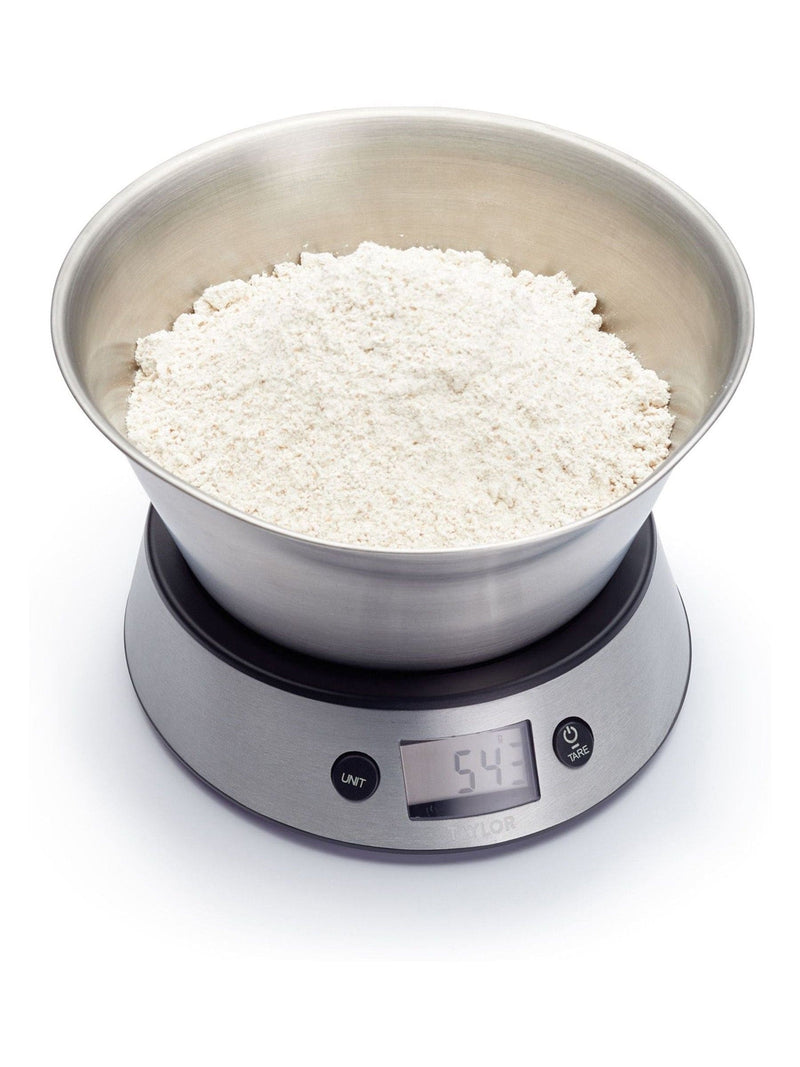 Taylor Pro Silver Dual Kitchen Digital Scale 5kg (British brand)