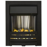 Adam Helios electric inset fire black 2kW (British brand)